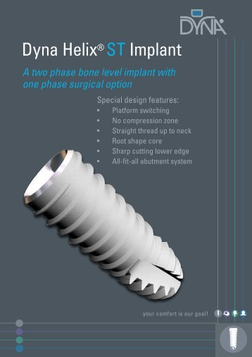 Dyna Helix® ST Implant - Dyna Dental