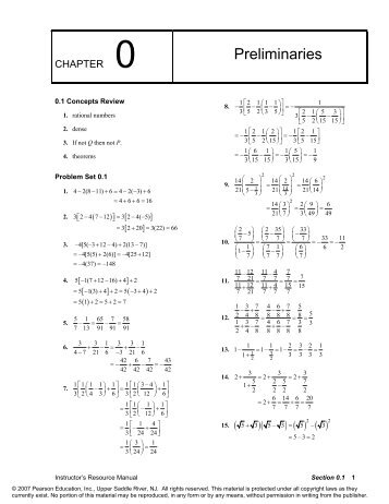 Calculus 9e Purcell-Varberg-Rigdon (Solution).