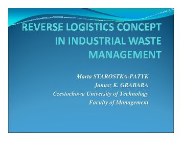 waste management - ecr-uvt
