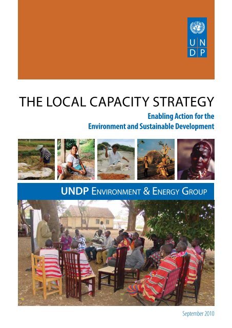 THE LOCAL CAPACITY STRATEGY - Equator Initiative