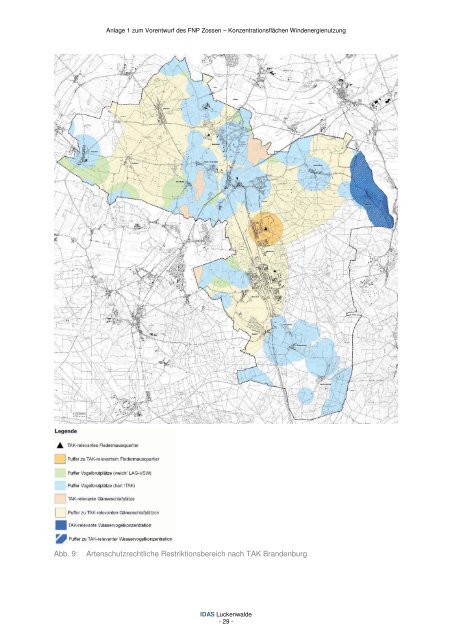 Ermittlung der KonzentrationsflÃ¤chen - Stadt Zossen