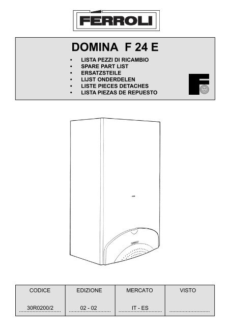 DOMINA F 24 E - Ferroli