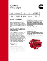 QSK50 Engine Brochure - Cummins Engines