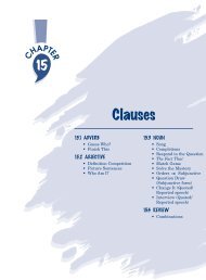 Chapter 15âClauses - AzarGrammar.com