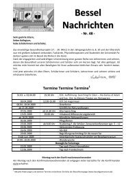 Bessel Nachrichten - Nr. 48 - Besselgymnasium