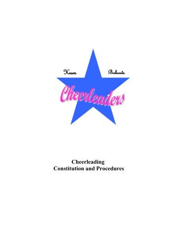 Cheerleading Constitution and Procedures - Krum, Texas ...