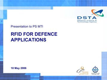 System-level Interface Description (SV-1) - National RFID Centre