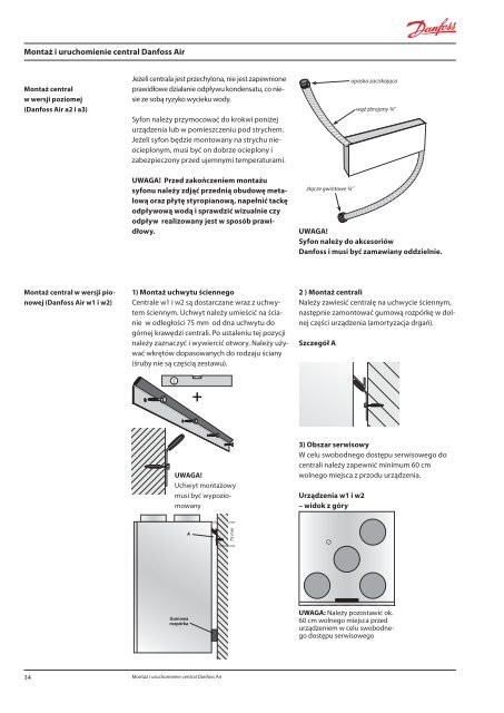 Rekuperacja Danfoss Air - Poradnik Instalatora