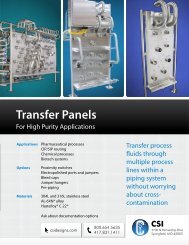Transfer Panels - High Purity