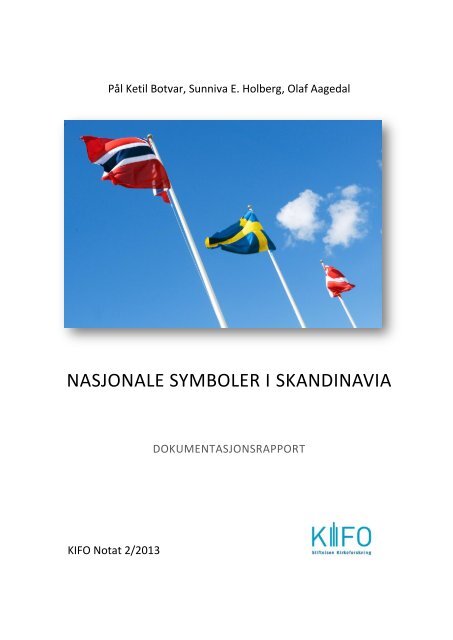Nasjonale symboler i Skandinavia - Stiftelsen Kirkeforskning KIFO