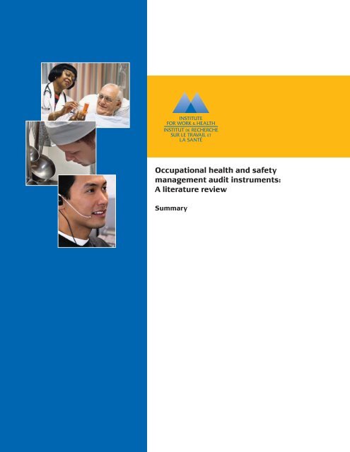 Occupational health and safety management audit instruments: A ...