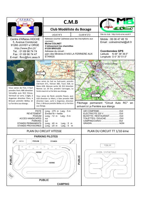 Fiche CMB - FVRC