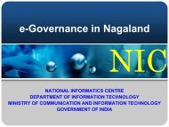 E-governance in nagaland nic - eGovReach
