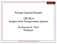 3 Runway Capacity Example - Air Transportation Systems Laboratory