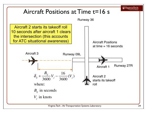 3 Runway Capacity Example - Air Transportation Systems Laboratory