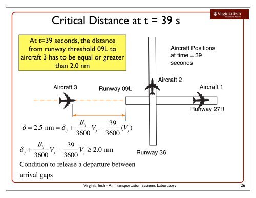 3 Runway Capacity Example - Air Transportation Systems Laboratory