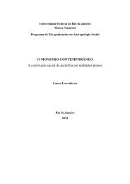 O MONSTRO CONTEMPORÂNEO A construção social da ... - UFRJ