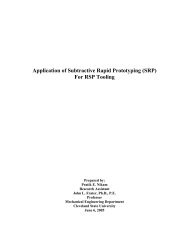 Application of Subtractive Rapid Prototyping (SRP) - Forging ...