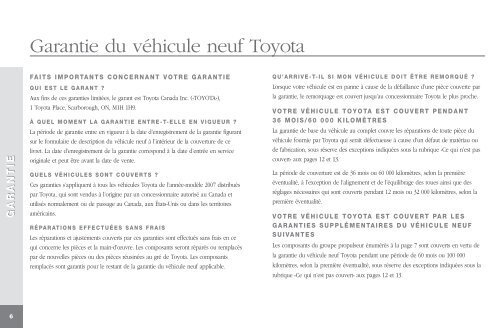 Owners_Manual_FRE_2007 Rev1.qxd - Toyota Canada