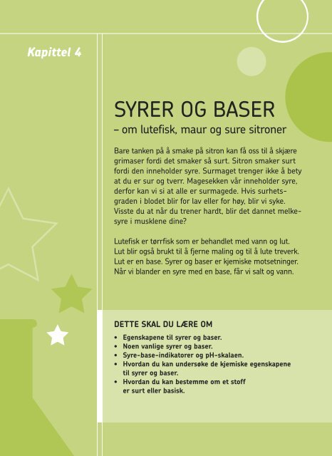 Syrer og baser - Cappelen Damm