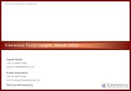 Edelweiss Fund Insight: March 2010