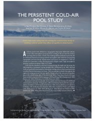 THE PERSISTENT COLD-AIR POOL STUDY - Inscc.utah.edu