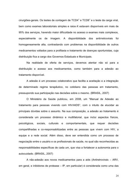 AVALIAÇÃO DE CUSTOS EM SAÚDE: o custo da adesão ao ... - UFRJ