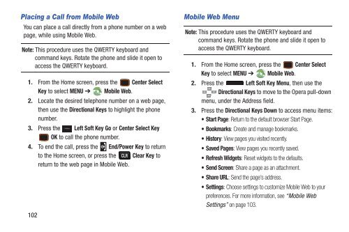 Samsung Intensity III User Manual - Verizon Wireless