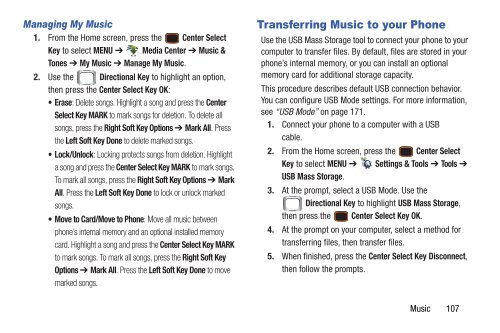 Samsung Intensity III User Manual - Verizon Wireless