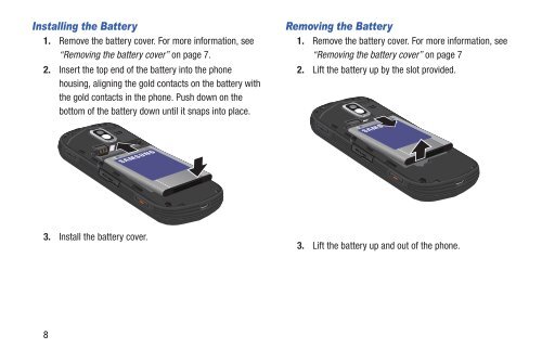 Samsung Intensity III User Manual - Verizon Wireless