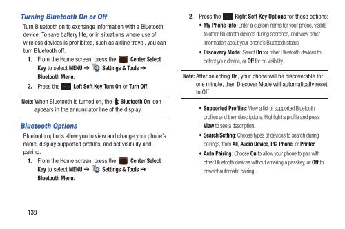 Samsung Intensity III User Manual - Verizon Wireless