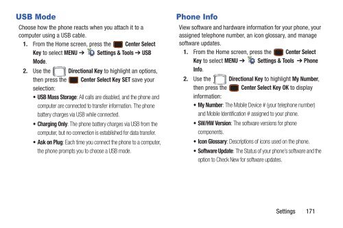 Samsung Intensity III User Manual - Verizon Wireless