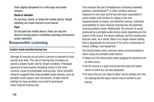 Samsung Intensity III User Manual - Verizon Wireless