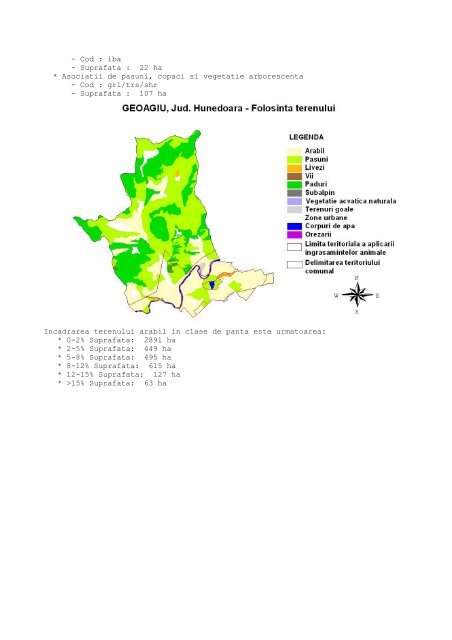 Comuna: GEOAGIU Cod SIRSUP: 89561 Judet: HUNEDOARA ...