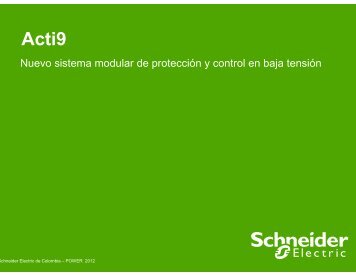 Acti9 - Schneider Electric