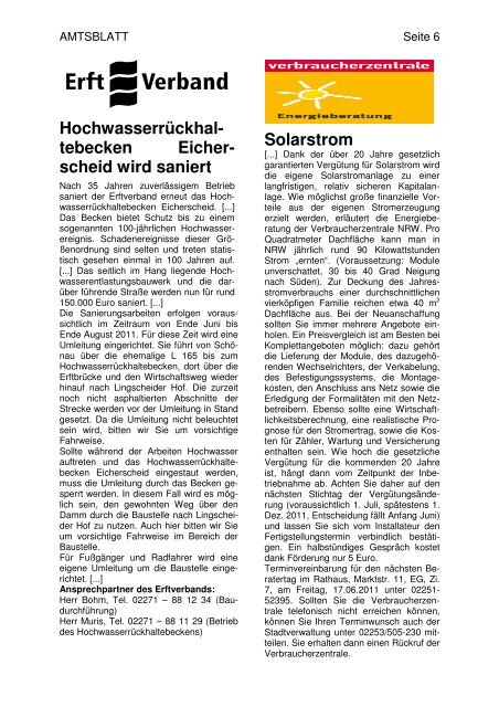 39. Jahrgang Nr. 23 vom 10. Juni 2011