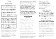 Liedblatt zum Gottesdienst am 16. November 2008
