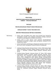 Menteri Perdagangan Republik Indonesia - Badan Pelayanan ...