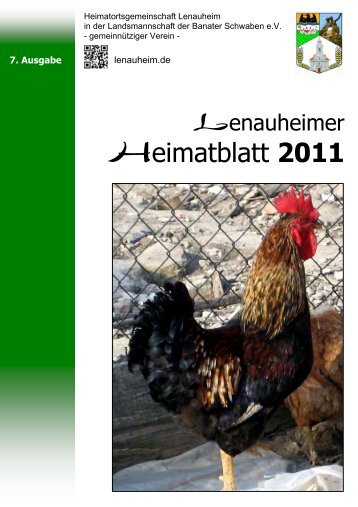 Lenauheimer Heimatblatt 2011 - HOG Lenauheim