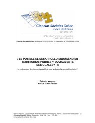 Â¿Es posible el desarrollo endÃ³geno en territorios pobres