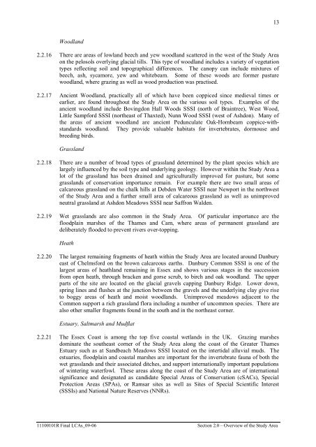 Landscape Character Assessment - Chelmsford Borough Council