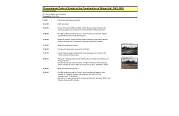 Chronological Events.pdf - University of Florida