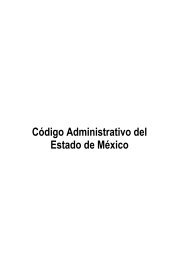 CÃ³digo Administrativo del Estado de MÃ©xico - Transparencia ...