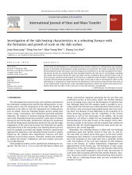 Investigation of the slab heating characteristics in a reheating ...