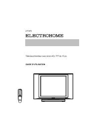 USER MANUAL - Electrohome