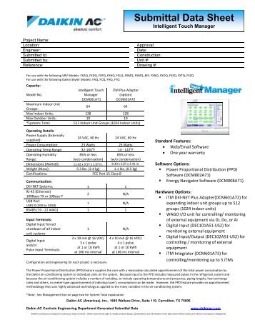 DCM601A71 - Daikin AC