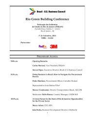 Rio Green Building Conference - Brazil-US Business Council