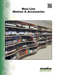 Maxi Line Shelves & Accessories - Madix