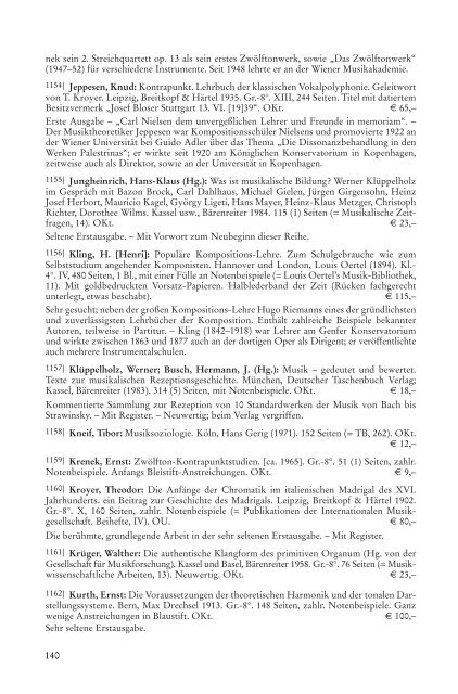 001-000 Katalog Nr. 5 abstand2 - Musikantiquariat Dr. Bernhard A ...