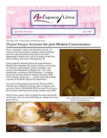 June 2007 Newsletter.pdf - ArtSpace / Lima